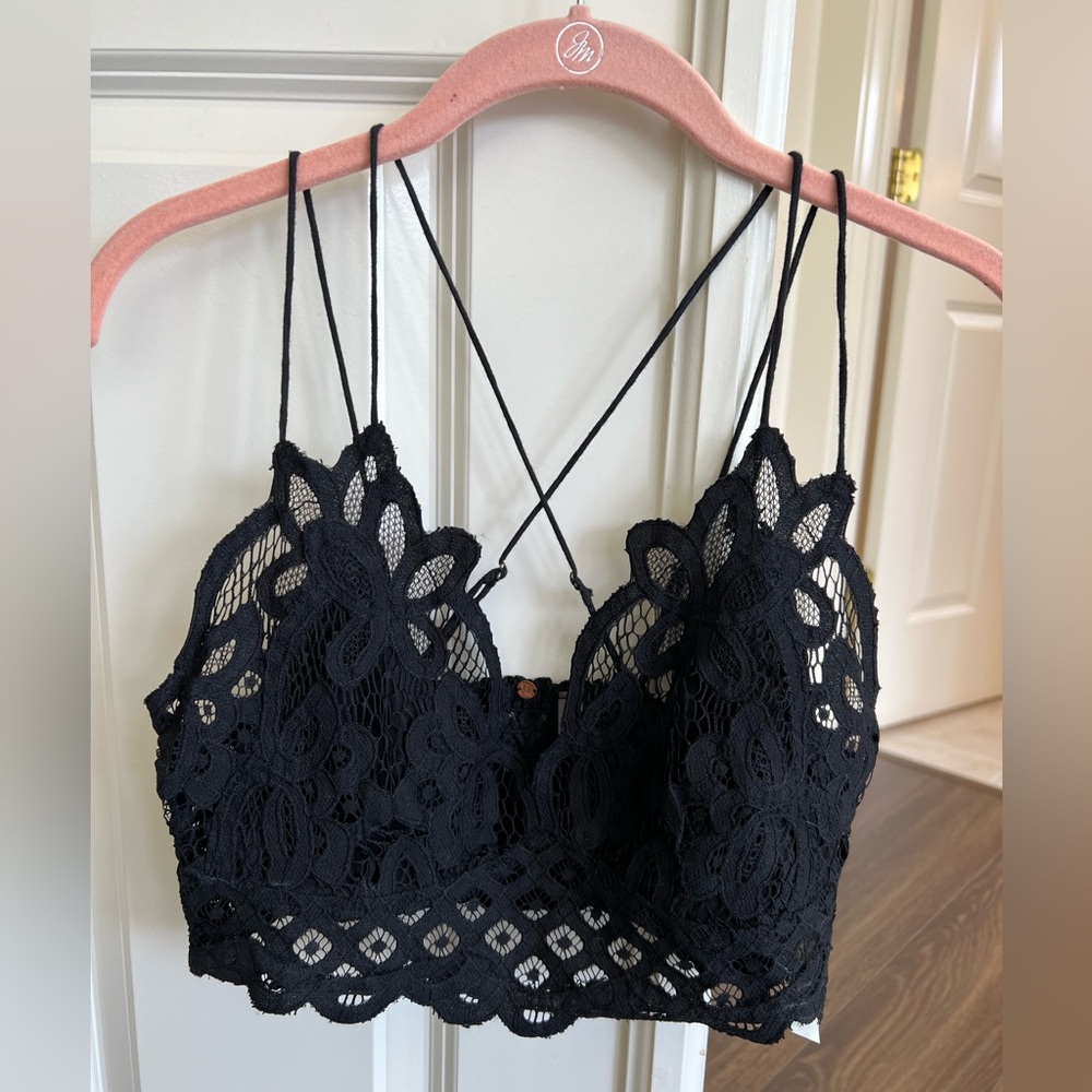Free People Adella bralette M new without tags